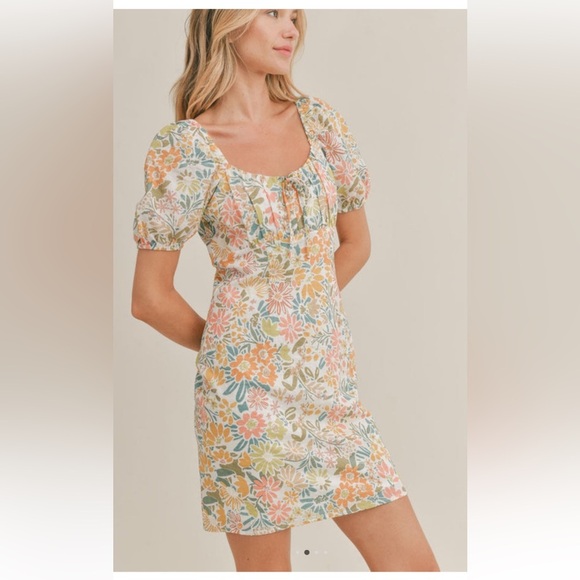 Sadie & Sage Dream On Puff Sleeve Mini Dress S
feminine girly summertime fun - Picture 2 of 12